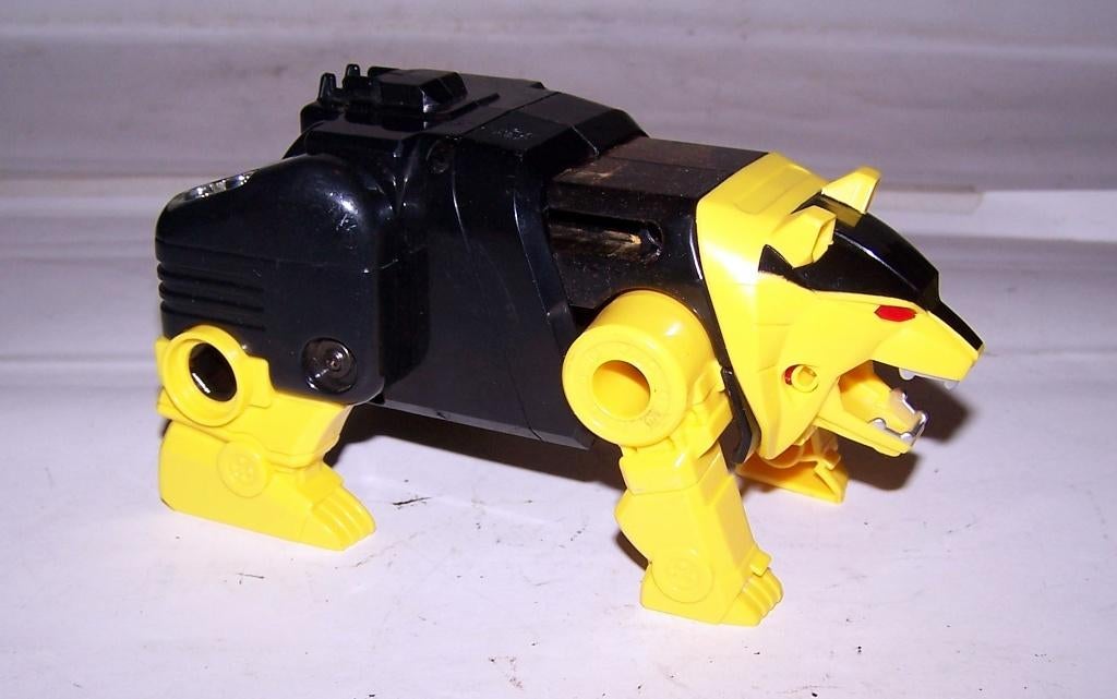 BANDAI 1995 MIGHTY MORPHIN POWER RANGERS BEAR ZORD. Izgs., Ophalen of Verzenden, Zo goed als nieuw