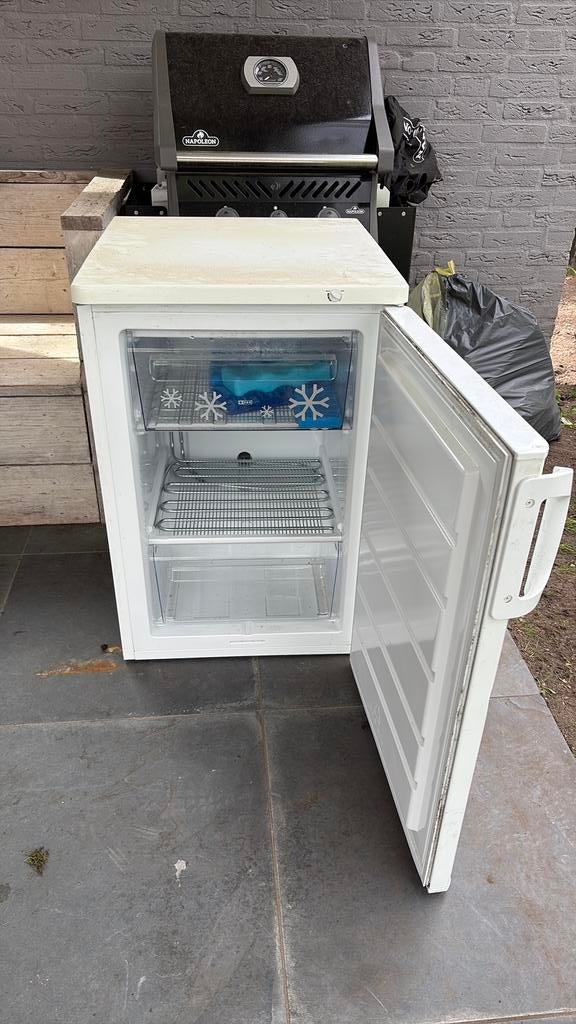 Vriezer zanussi, Ophalen, Zo goed als nieuw, Minder dan 60 cm, Minder dan 85 cm