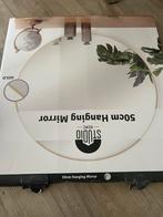 Studio Home 50cm Hangende Spiegel Goud, Minder dan 50 cm, Rond, Nieuw, Ophalen of Verzenden