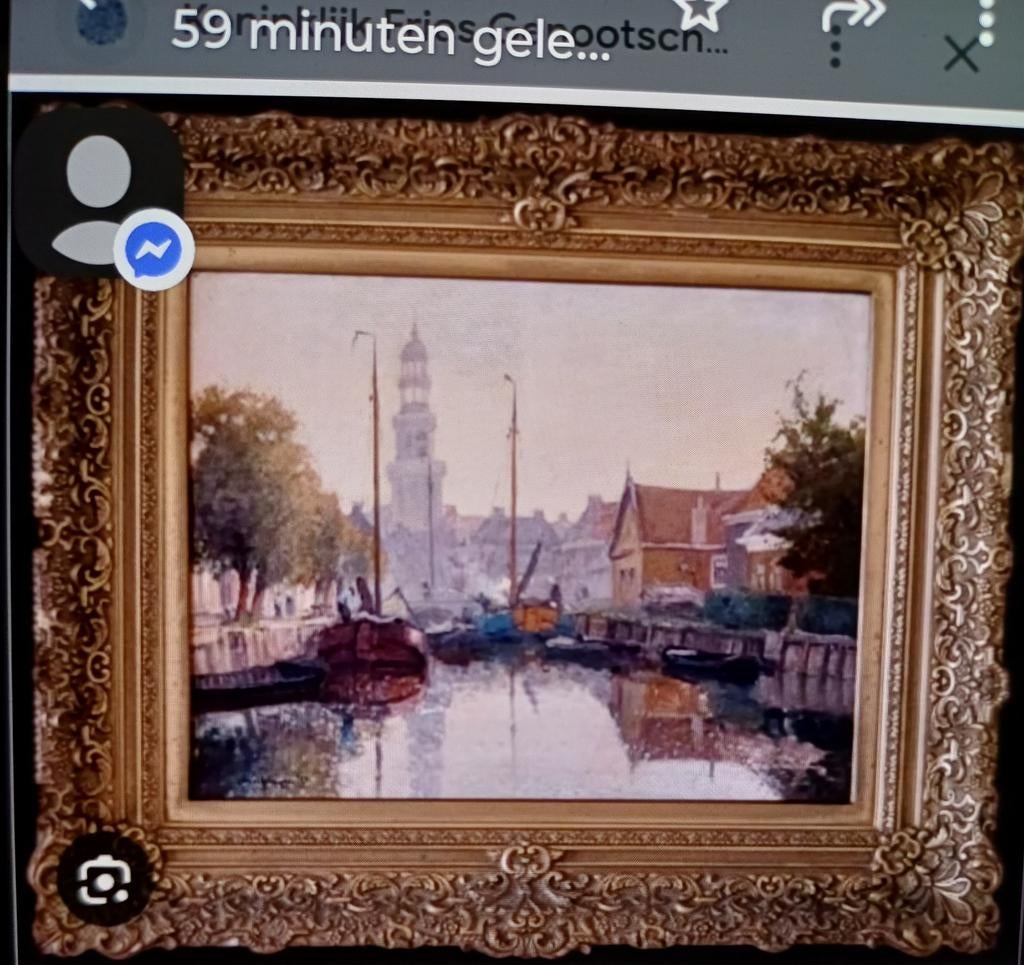 Gerbrand Frederik van Schagen schilderij hangt in elke musea, Antiek en Kunst, Kunst | Schilderijen | Klassiek, Ophalen