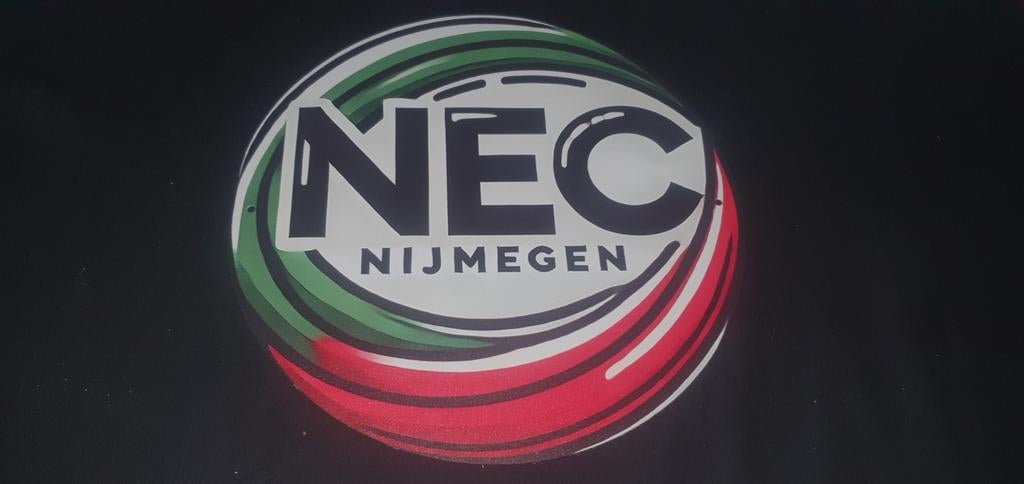 NEC Nijmegen wandbord, Verzamelen, Ophalen of Verzenden, Nieuw, Overige typen