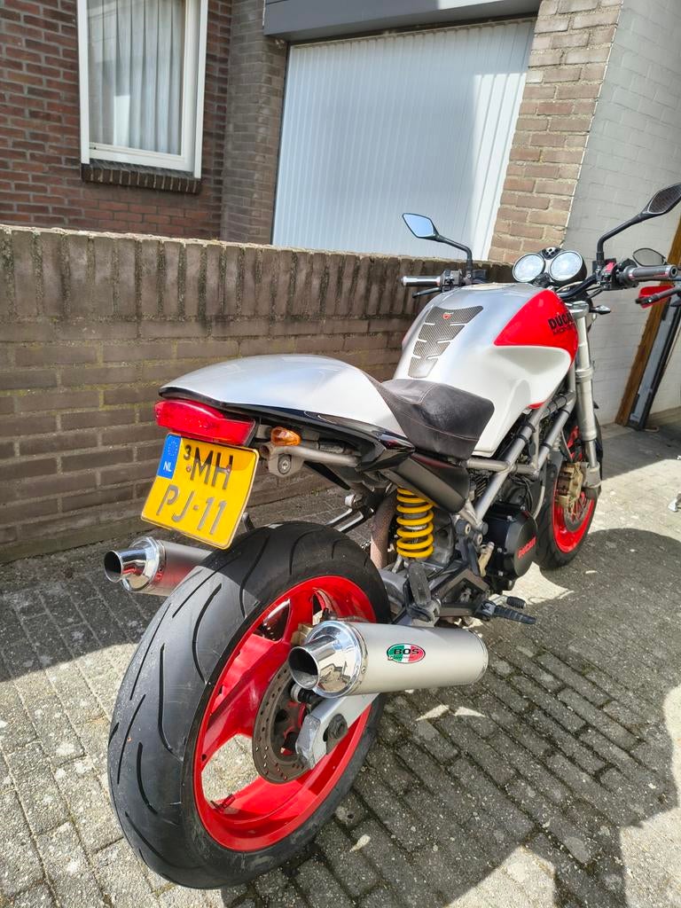 Monster M750IE Biggelaar 76Pk 2003 (injectie) moet weg, Motoren, 750 cc, 2 cilinders, Sportuitlaat, Gebruikt