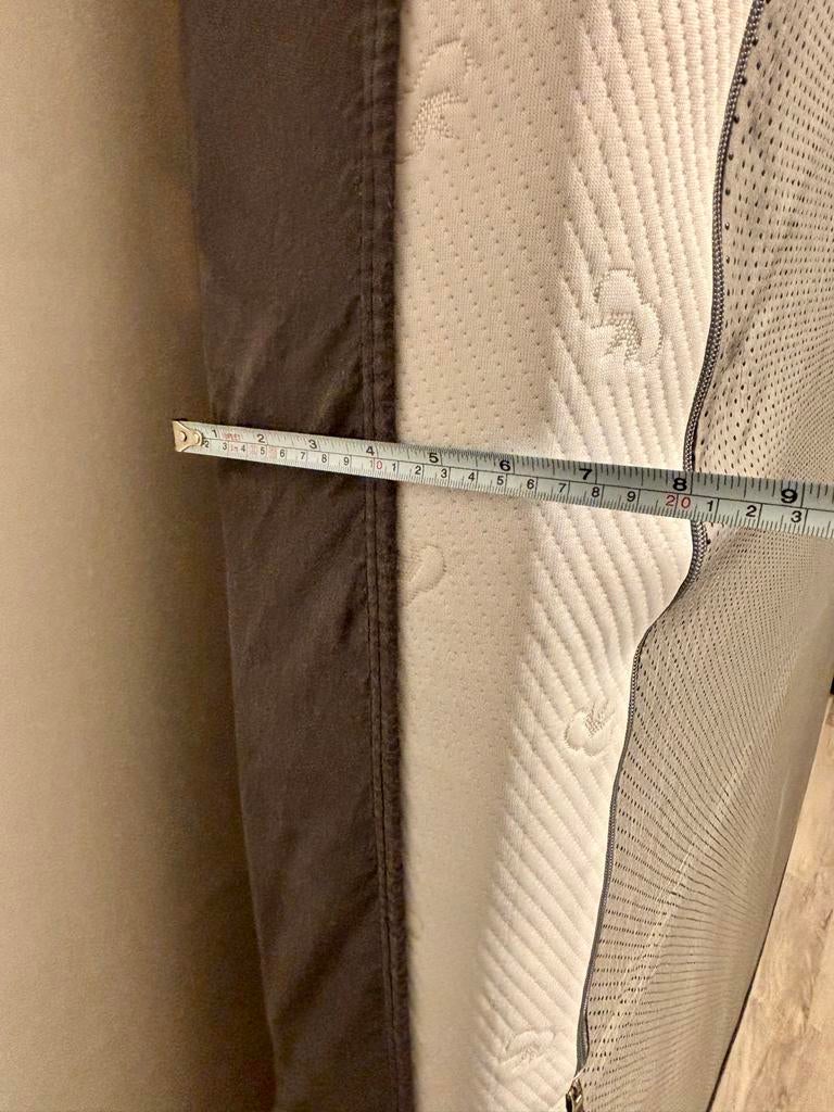 Gel traagschuim matras 180x200, 7 zones, medium stevig, Huis en Inrichting, Slaapkamer | Matrassen en Bedbodems, Ophalen, Tweepersoons