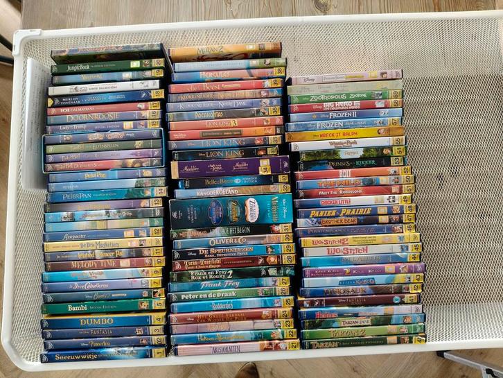 Grote Disney DVD Collectie - 89 Films voor Uren Kijkplezier!, Cd's en Dvd's, Dvd's | Kinderen en Jeugd, Zo goed als nieuw, Alle leeftijden