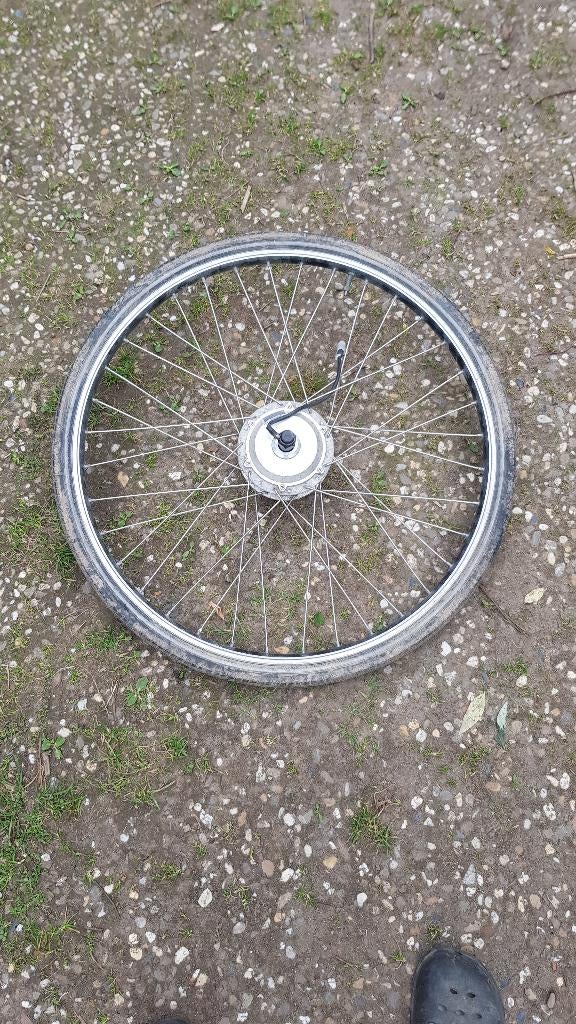 Elektrisch Fietswiel 28 inch, Ophalen, Gebruikt, Elektrische fiets, Wiel