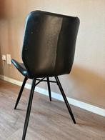 4 eettafelstoelen van PU leer, Ophalen, Overige materialen, Zwart, Zo goed als nieuw