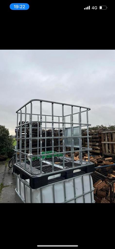 Ibc kooien kuubskisten, 100 cm of meer, 60 cm of meer, Ophalen of Verzenden, Zo goed als nieuw
