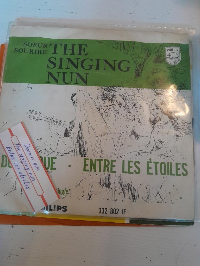 The singing nun 7 inch dominique, Ophalen of Verzenden, Zo goed als nieuw, Pop