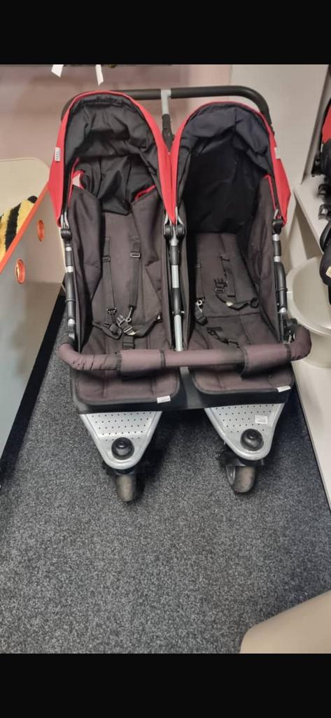 Tweeling kinderwagen in goede staat, Ophalen, Zo goed als nieuw, Kinderwagen of Buggy