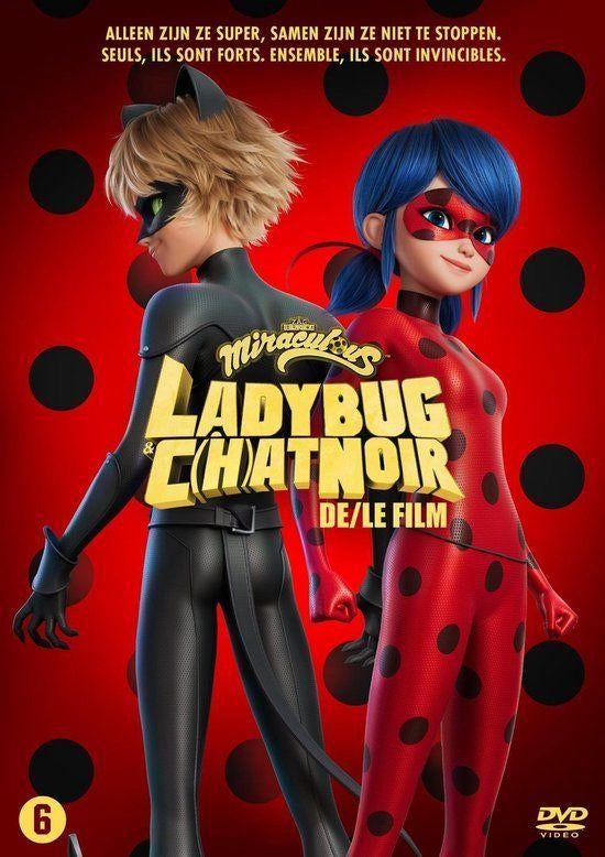 Ladybug & Cat Noir - De Film (Miraculous) (DVD) Nieuw, Vanaf 12 jaar, Ophalen of Verzenden, Nieuw in verpakking, Fantasy