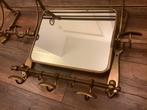 Eichholtz Messing kapstok met spiegel, 101x46x30 cm, Huis en Inrichting, Woonaccessoires | Kapstokken, Gebruikt, Minder dan 100 cm