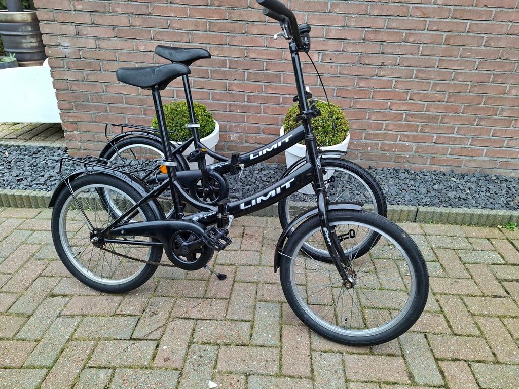 Set Limit City Hopper vouwfietsen, Fietsen en Brommers, Fietsen | Vouwfietsen, Ophalen, Gebruikt