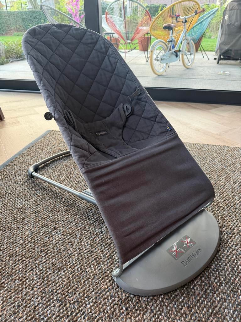 Babybjorn Wipstoel - Grijs, Kinderen en Baby's, Overige merken, Gebruikt, Wipstoel, Ophalen of Verzenden