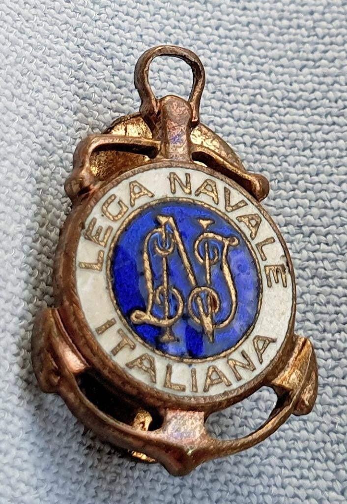 Knoopspeld/Insigne ("distintivo da bavero") LNI, 60er jaren, Verzamelen, Speldjes, Pins en Buttons, Verzenden, Zo goed als nieuw
