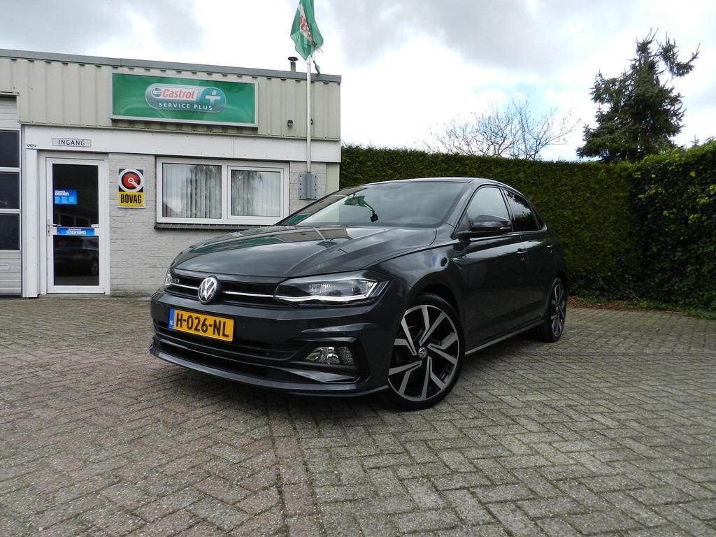 Volkswagen Polo 1.0 TSI Highline Business R - Uranograu - Pa, Auto's, Volkswagen, 12 maanden, Stof, Gebruikt, 95 pk