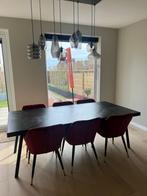 Eettafel met stoelen, Ophalen, Gebruikt, 4 tot 6 stoelen