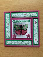 Kaart-opleg-geborduurd, Ophalen of Verzenden, Zo goed als nieuw, Pons of Mal