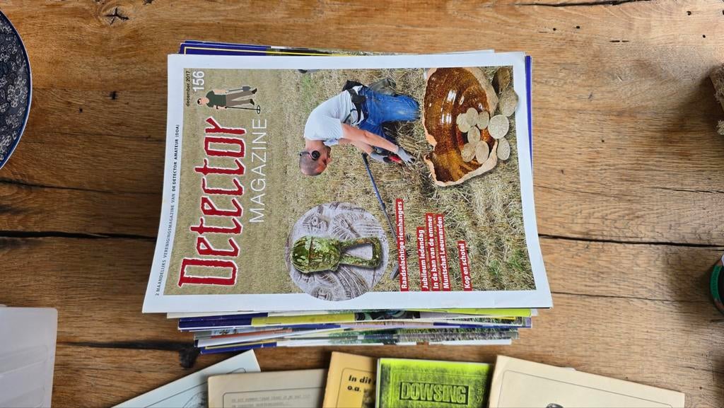 Bodemvondsten. Detector Amateur en Coinhunter 100x, Ophalen