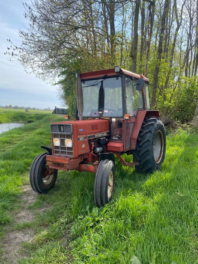 International 633 met stuurbekrachtiging, Ophalen, Gebruikt, 2500 tot 5000, Case IH