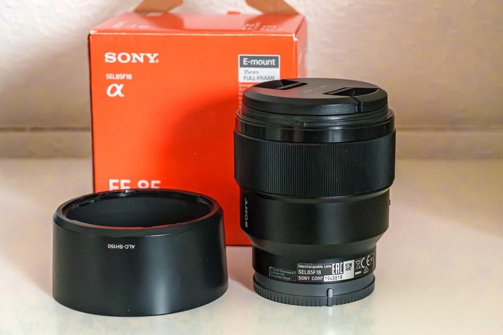 Sony 85mm 1.8, Ophalen of Verzenden, Zo goed als nieuw, Telelens