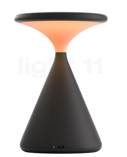 Tobias Grau Salt acculamp LED Mat Zwart, Ophalen of Verzenden