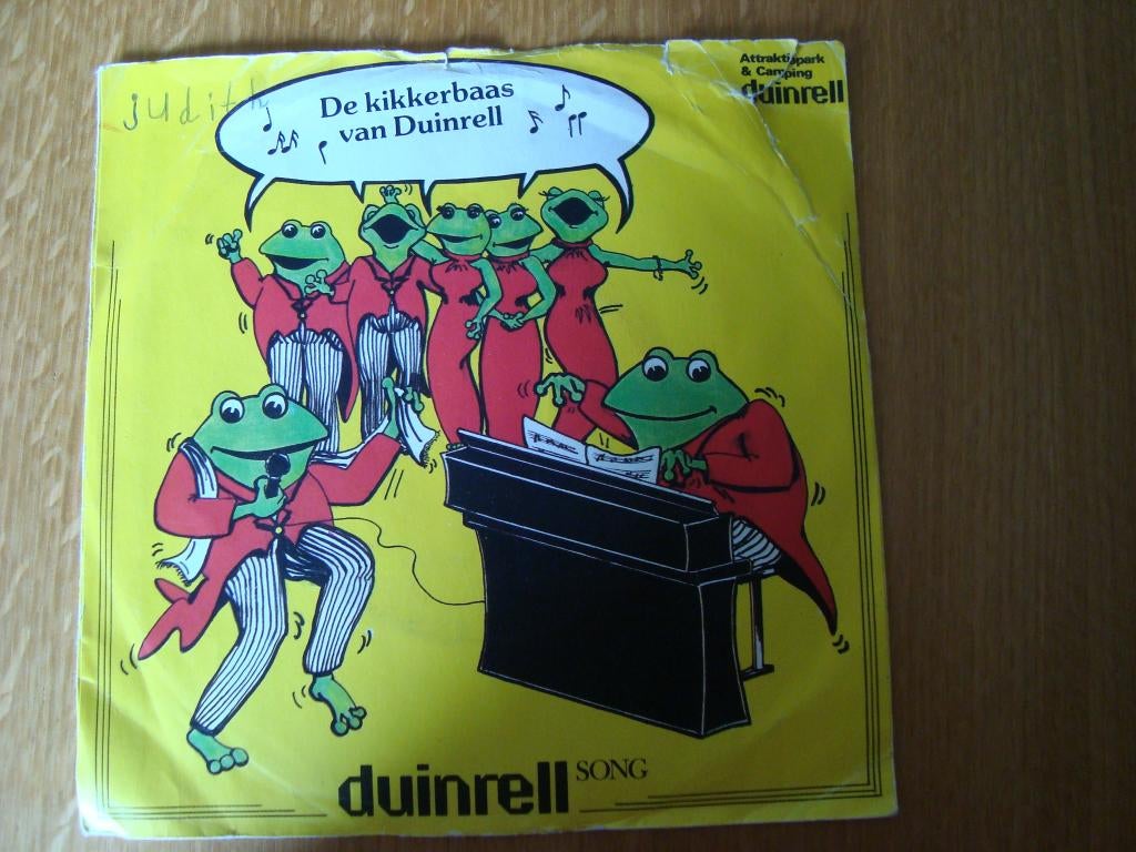 Hans vermeulen - de kikkerbaas van duinrell, Cd's en Dvd's, Ophalen of Verzenden, Zo goed als nieuw, Nederlandstalig, Single