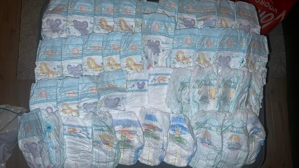 Pampers pamper luier luiers maat 3 partij 111 stuks, Ophalen, Nieuw, Overige typen, Overige merken