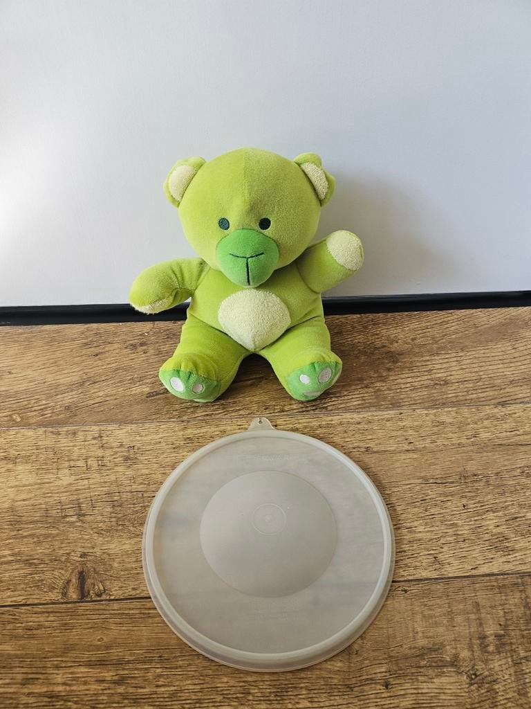 Tupperware deksel rond letter L - 19 cm, Huis en Inrichting, Keuken | Tupperware, Ophalen of Verzenden, Zo goed als nieuw, Overige typen