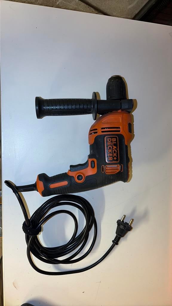 Black & Decker boorhamer op snoer, Ophalen of Verzenden, Zo goed als nieuw, Boor- en/of Breekhamer