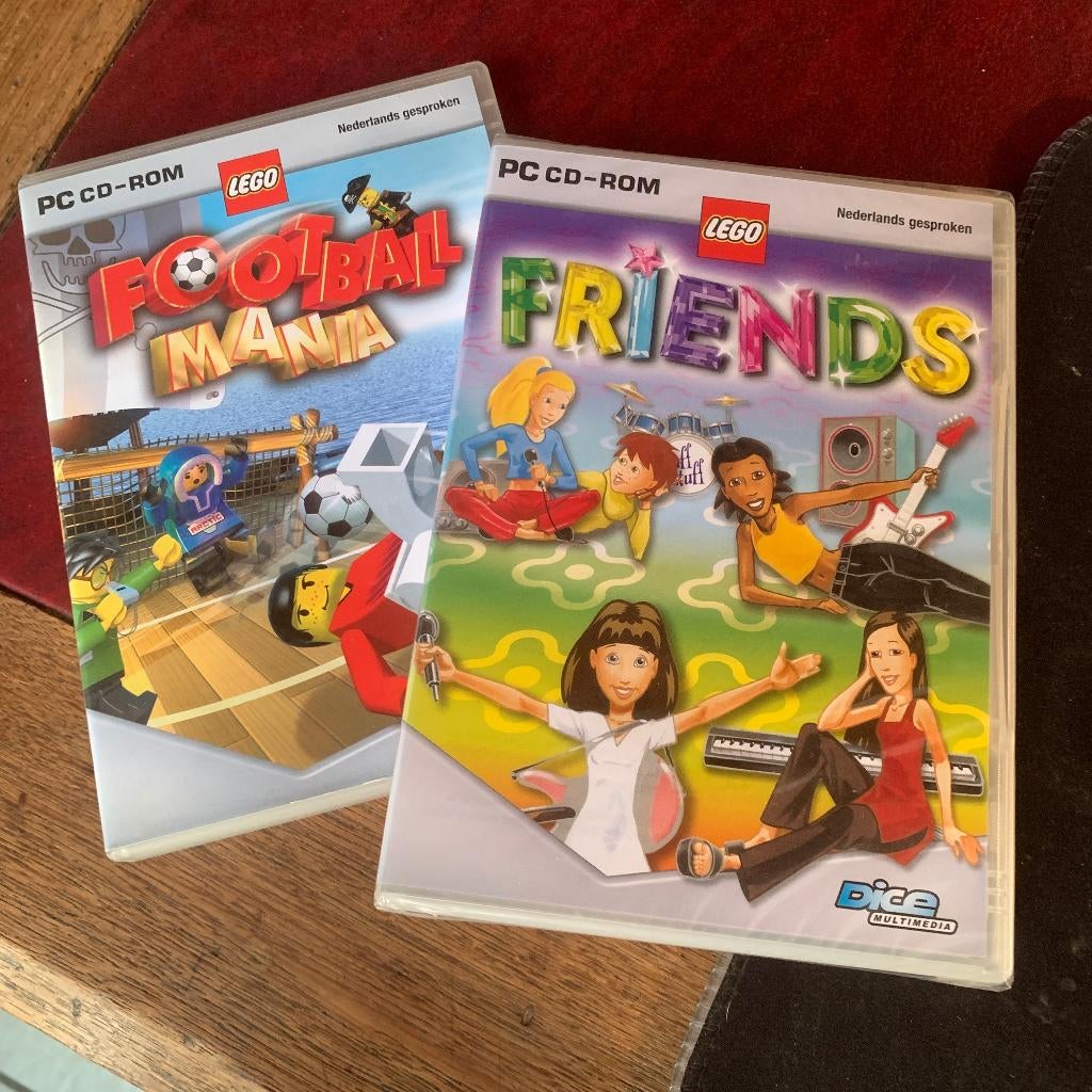 PC CD-rom LEGO Friends (nieuw in seal) en Football Mania, 1 speler, Nieuw, Ophalen of Verzenden, Vanaf 3 jaar