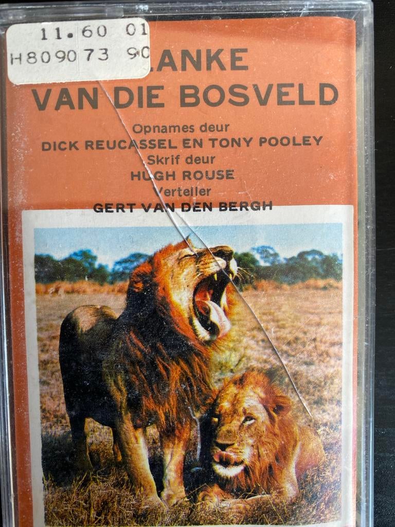 Klanke van die Bosveld - Zuid-Afrikaanse Natuurgeluiden, Cd's en Dvd's, Gebruikt, Wereldmuziek, 1 bandje, Ophalen of Verzenden