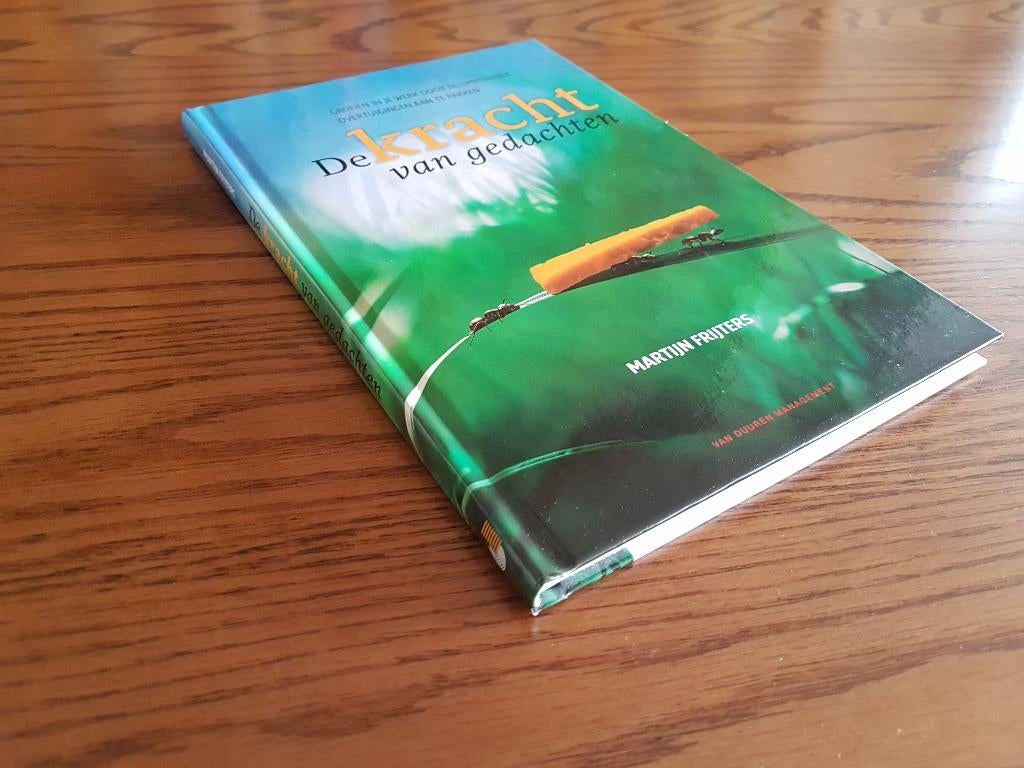 De KRACHT VAN GEDACHTEN – Martijn Frijters, Ophalen of Verzenden, Zo goed als nieuw
