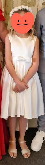 Mooi wit jurkje voor communie/bruiloft, maat 134/140, Kleding | Dames, Gelegenheidskleding, Ophalen of Verzenden