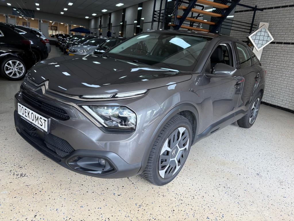 Citroen C4 1.2 Feel Navigatie ECC Climat PDC Cam Cruise LED, Auto's, 101 pk, Gebruikt, 1199 cc, Met garantie (alle)