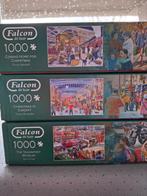 Puzzels 1000 stuks van Falcon, Ophalen, 500 t/m 1500 stukjes, Zo goed als nieuw, Legpuzzel