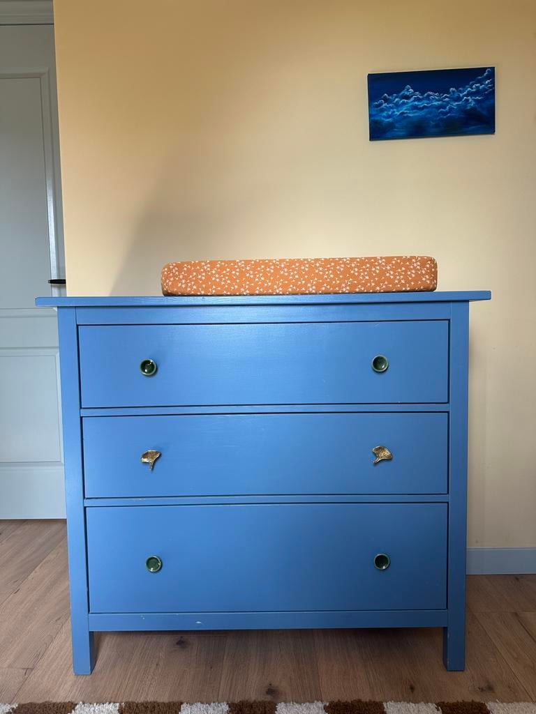 HEMNES commode/kast (gepimpt), Ophalen, Gebruikt, 50 tot 70 cm, 100 cm of meer