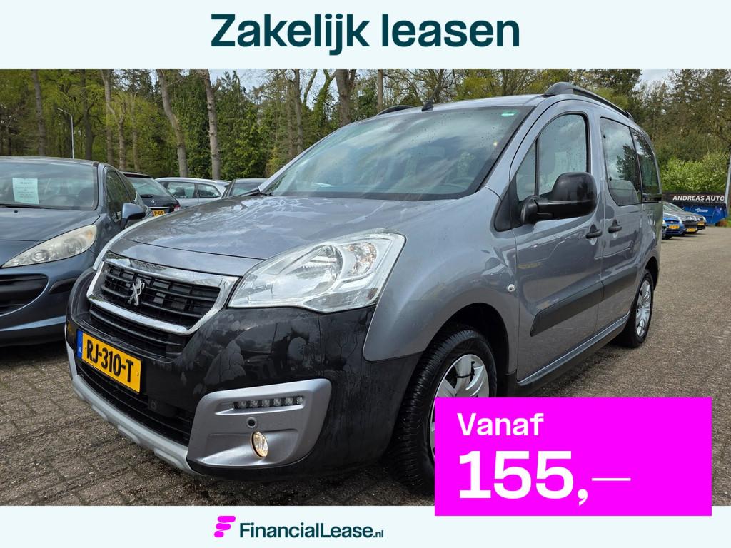 Peugeot Partner Tepee 1.2 Active AIRCO/cruise/NAVIGATIE, Voorwielaandrijving, Gebruikt, 1199 cc, Bedrijf