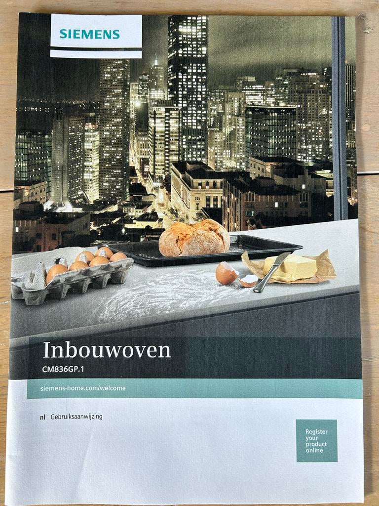 Siemens Studioline CM836GP.1 Inbouw Oven/Magnetron, Witgoed en Apparatuur, Gebruikt, Oven, Hete lucht, Inbouw