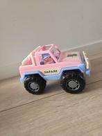 Vintage Safari Jeep met figuren, Ophalen of Verzenden, Gebruikt