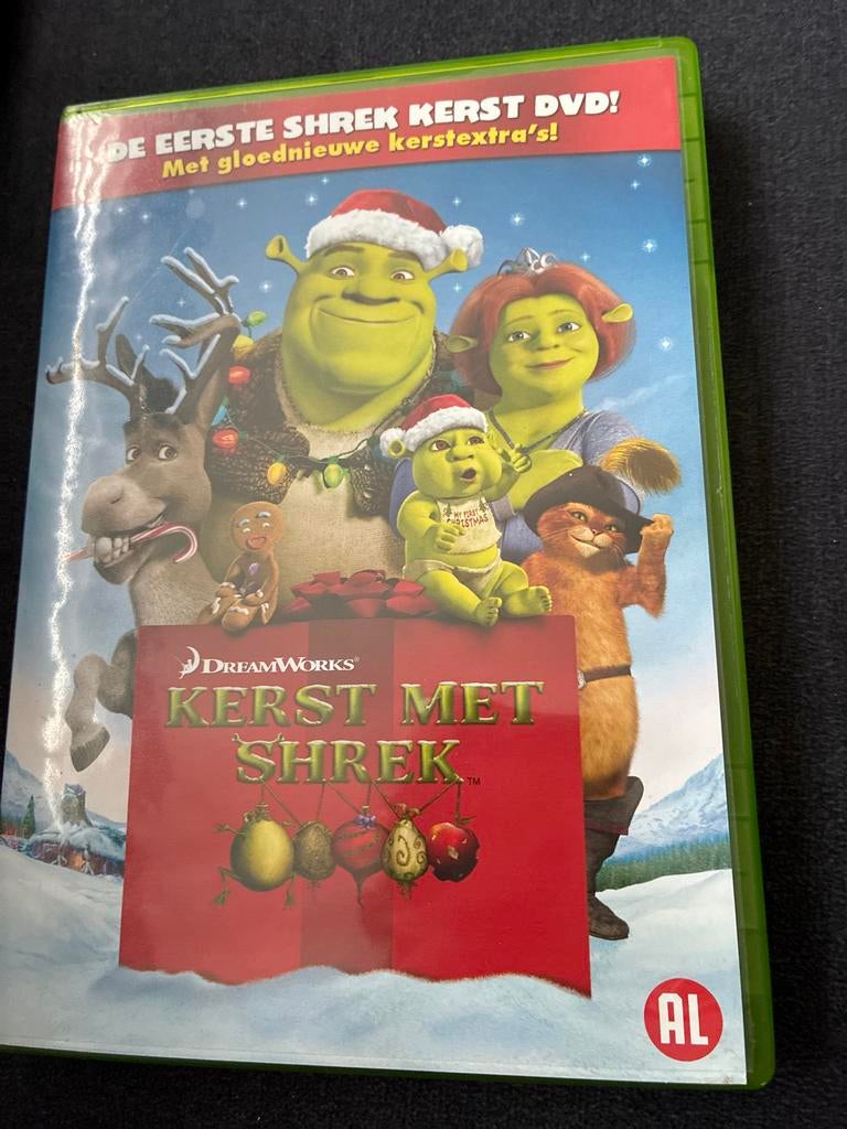 Shrek Kerst DVD - De Eerste!, Alle leeftijden, Ophalen of Verzenden, Zo goed als nieuw, Komedie