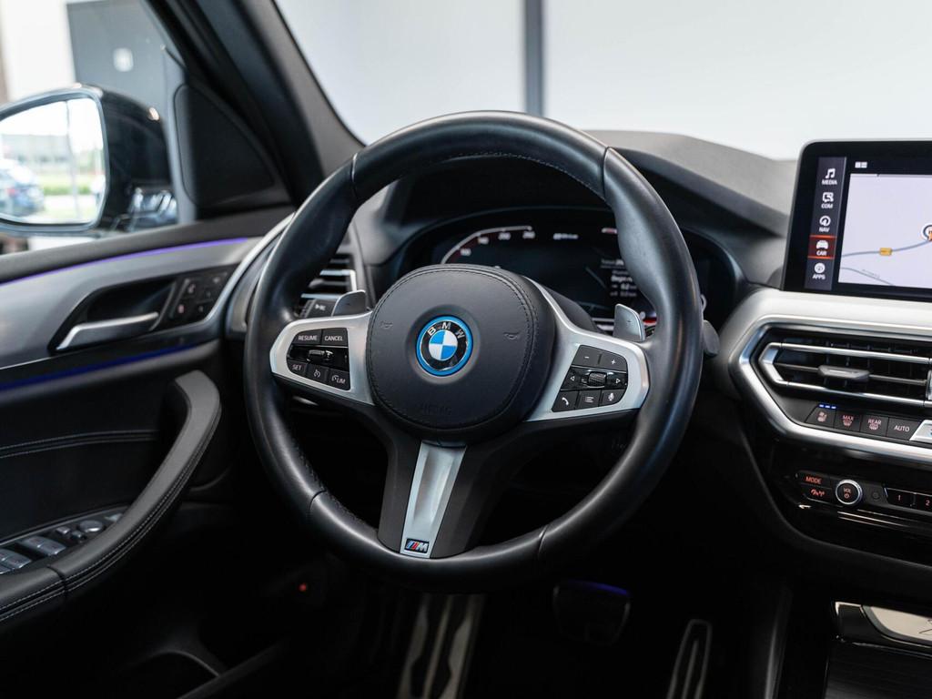 BMW X3 xDrive30e High Executive M Pano 360° HuD FULL Option, Auto's, BMW, Automaat, 1998 cc, Skiluik, Gebruikt