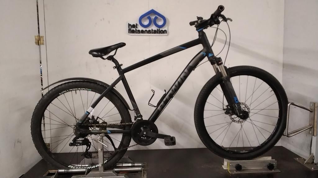 Btwin Rockrider 520 Mountainbike, Gebruikt, Hardtail, Heren, 45 tot 49 cm