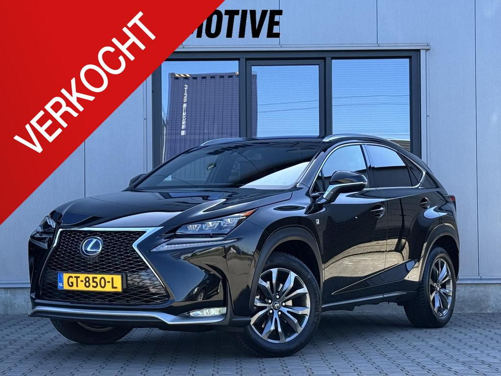 Lexus NX 300h AWD F Sport Line 198 PK | Leder | Dealer onder, Auto's, Lexus, Automaat, Adaptive Cruise Control, Gebruikt, Met garantie (alle)