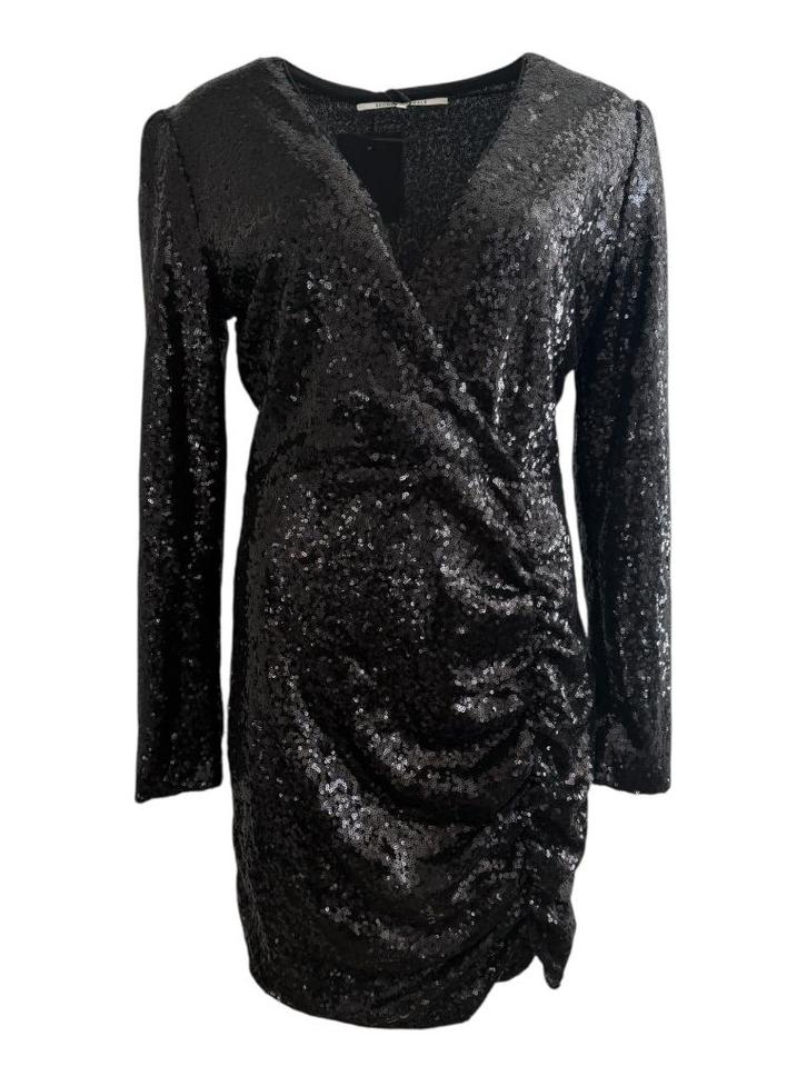 Second Female jurk NIEUW L, Kleding | Dames, Jurken, Nieuw, Zwart, Onder de knie, Ophalen of Verzenden