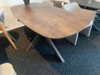 Deense Ovale Eettafel 180x93 Massief Mango Hout Matrix Poot, Ophalen, Nieuw, 50 tot 100 cm, Vijf personen of meer
