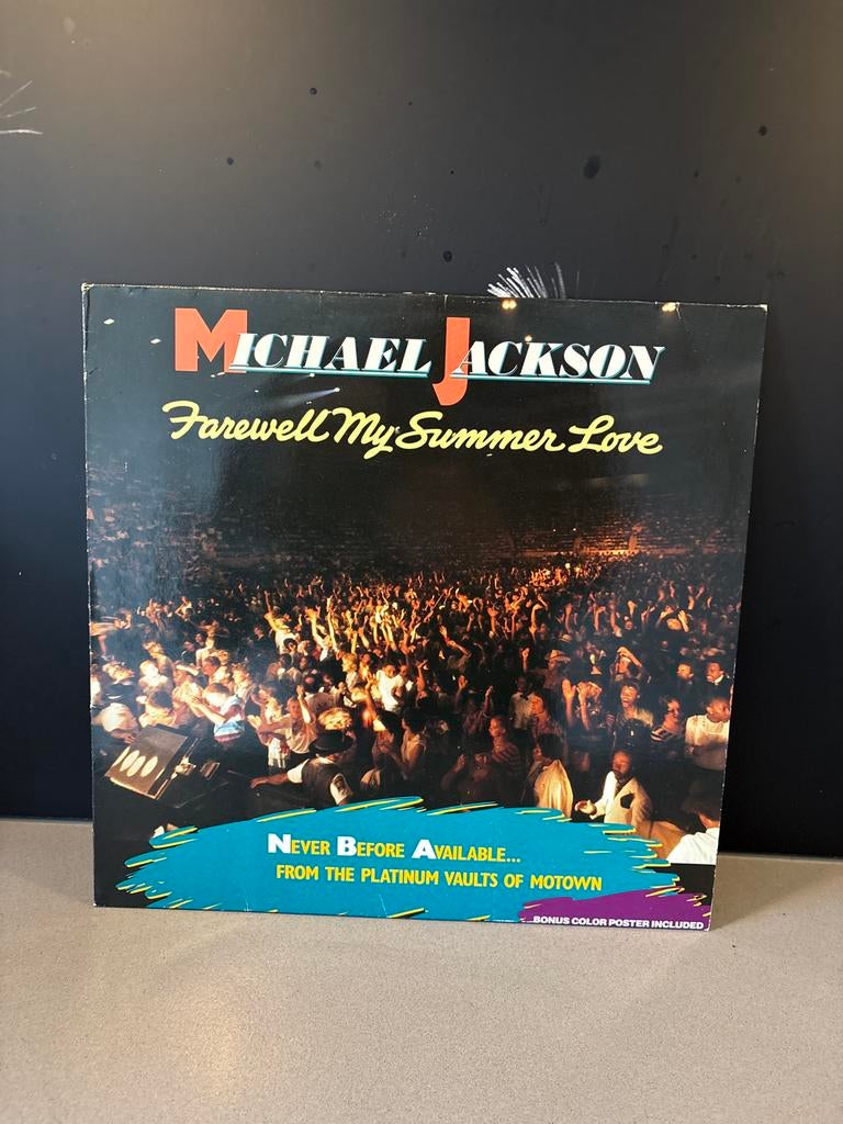 Michael Jackson - Farewell My Summer Love LP (1984), Cd's en Dvd's, Vinyl | Pop, Gebruikt, 1980 - 1989, Ophalen of Verzenden, 12 inch