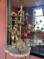 Antieke kerkkandelaar / kandelaber, Ophalen of Verzenden, Koper of Brons