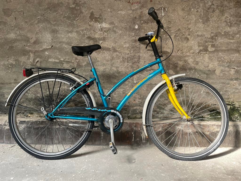 Gazelle Dolphin kinderfiets retro 26 inch, Ophalen, Gebruikt, 26 inch of meer