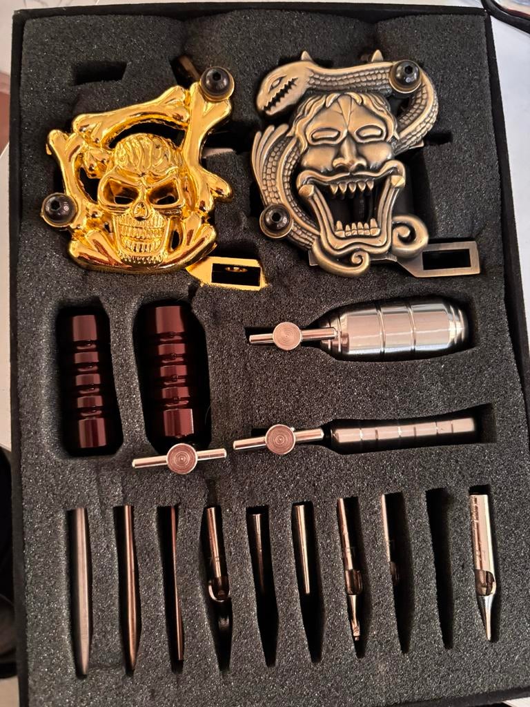 Complete Retro Tattoo Starter Kit – Killer Ink, Ophalen of Verzenden, Zo goed als nieuw