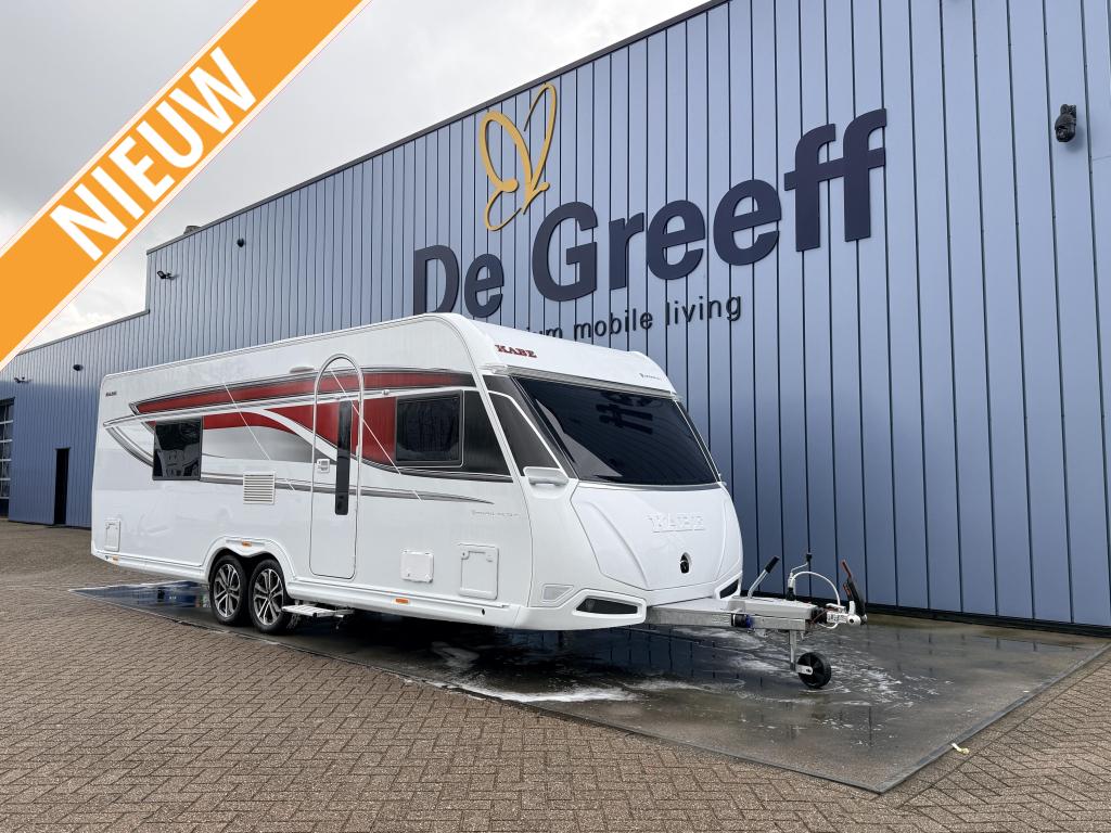 Kabe Imperial 740 TDL E2, Caravans en Kamperen, Caravans, Bedrijf, tot en met 4, 2000 kg en meer, Rondzit, Kabe, 2 aparte bedden